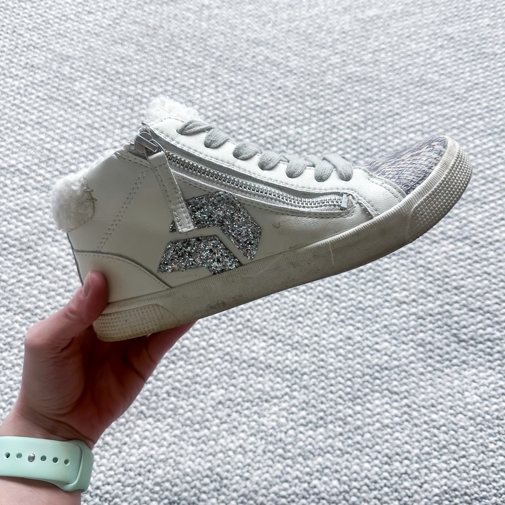 Women’s High-Top Sherpa Sneakers